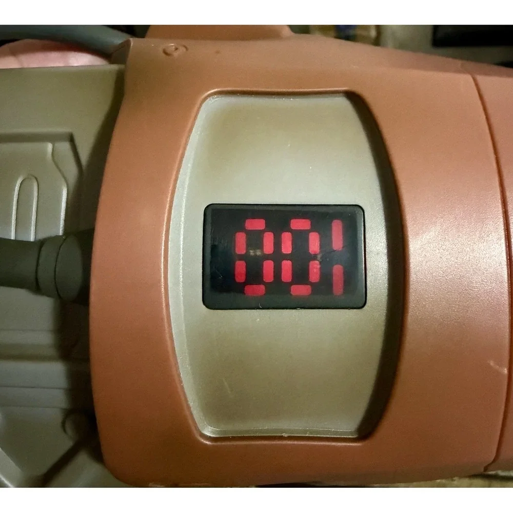 Disney Parks Buzz Lightyear Gauntlet Cup Holder. Lights Up & in Excellent Shape.